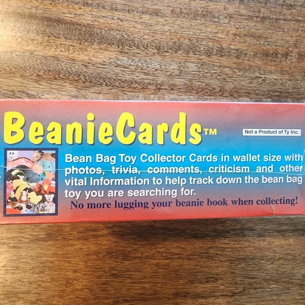 BeanieCards Series 1 Trading Cards 1998 Factory Sealed Box 384 Card Set